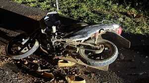 Motociclista pierde la vida en la ciudad de Horqueta