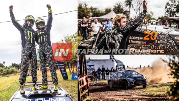 OLIVER SOLBERG CONQUISTÓ TODO EN PARAGUAY: SE CORONA CAMPEÓN EN LA WRC2