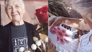 Abue cumple 90 años y repartirá sorpresitas