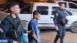 Detienen a supuesto integrante de pandilla de la Chacarita denominada Cara de guerra