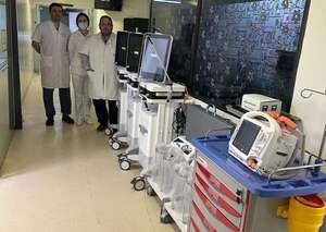 Se entregaron nuevos equipos biomédicos para la UTI del Instituto Nacional de Cardiología - Nacionales - ABC Color
