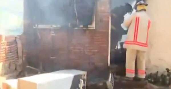 La Nación / Pelea de hermanos terminó en un incendio en la ciudad de Lambaré