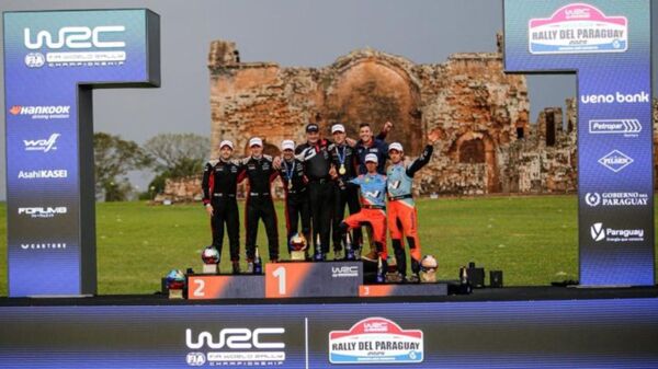 Concluyó exitosamente la primera edición del «WRC Ueno Rally del Paraguay»
