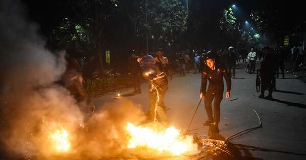 La Nación / Indonesia refuerza la seguridad tras violentas protestas con seis muertos