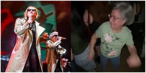 Popular / (VIDEO) ¡Lo volvió a hacer! Abuelita fue furor bailando canciones de "Miranda!"