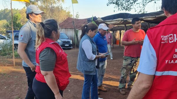 Niñas fueron rescatadas en la zona del rally