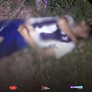 HOMBRE ASESINADO A BALAZOS EN SAN PEDRO DEL PARANÁ - «TVS DIGITAL»
