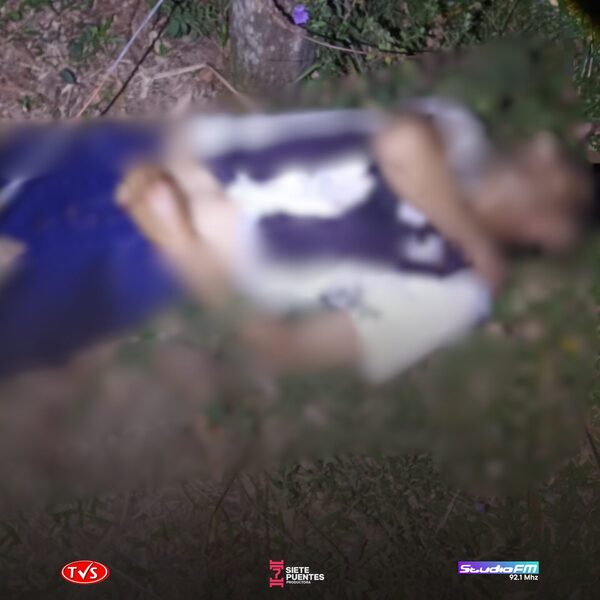 HOMBRE ASESINADO A BALAZOS EN SAN PEDRO DEL PARANÁ - «TVS DIGITAL»