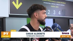 Omar Alderete: “Llego muy entusiasmado, con ganas de que sea jueves” - trece