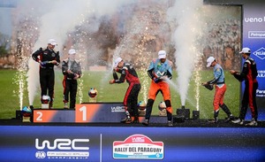 Ogier y Katsuta rinden homenaje a Paraguay tras un Rally Mundial histórico - ADN Digital