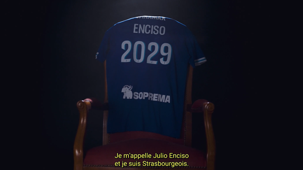 "Bienvenue Julio", así presentaron a Julio Enciso en Francia