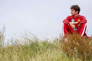 Charles Leclerc se hace viral tras abandonar el GP de Países Bajos 2025: fotos y frustración en Ferrari - Automovilismo - ABC Color