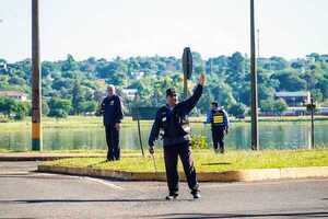 Policía Municipal de Encarnación destacó “trabajo extraordinario” durante el WRC Ueno Rally del Paraguay