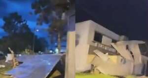 La Nación / Temporal en Paraguarí generó destrozos en el Hospital Regional