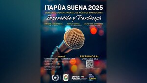 Itapúa Suena 2025: extienden plazo e incorporan nuevas categorías para jóvenes artistas