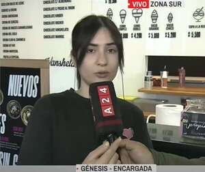 Violento robo en una heladería de Argentina: golpearon a una empleada paraguaya  - Policiales - ABC Color