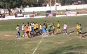 Grave incidente en partido del Nacional B: pelea entre jugadores deja heridos en Concepción