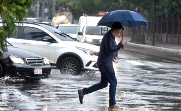 Emitieron alerta meteorológica por tormentas en Asunción y varias zonas del país