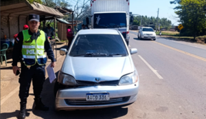 Accidentes y aprehensiones durante el fin de semana en Guairá