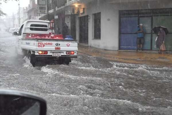 Los siete departamentos en zona de tormentas para esta noche - Clima - ABC Color