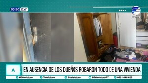 Desmantelan vivienda en Fernando de la Mora