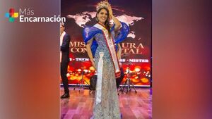 Encarnacena ganó el título de Miss Cultura Continental Internacional