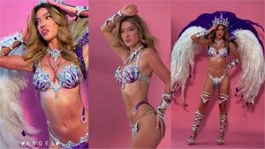 Popular / (GALERÍA) ¡Mamau! Novia del ganador del rally ahora impacta como bailarina de carnaval encarnaceno