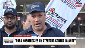 Sindicalistas de ANDE se movilizan contra proyecto de “Superministerio”