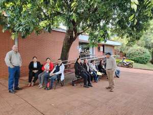 Trabajadores de la ANDE se movilizan en rechazo a proyecto de ley sobre nuevo ministerio