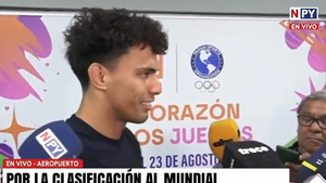 Diego Gómez se suma a los entrenamientos de la Albirroja: "Es un sueño que todos queremos, ir al Mundial"