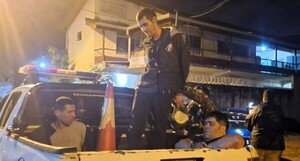 Tres detenidos tras persecución en Capiatá