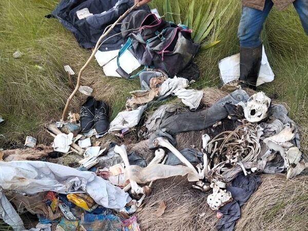 Hallan restos óseos en zona rural de Caaguazú