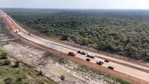 Comunidades chaqueñas dejan el barro y el aislamiento con la ruta PY12