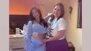 Popular / (VIDEO) ¡La policía interrumpió en el baby shower de cronista de TV!