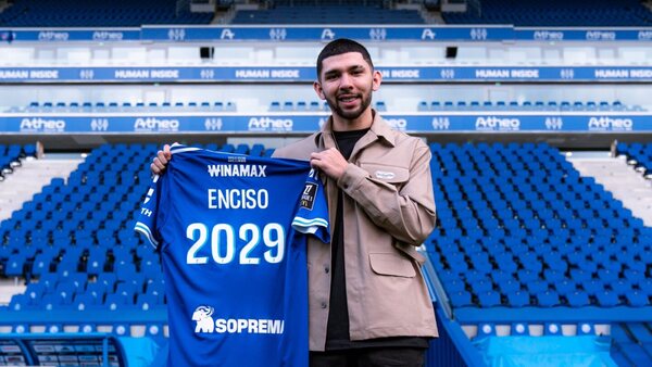 Julio Enciso es presentado en Racing de Estrasburgo