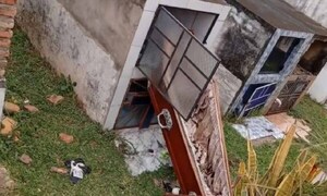 Una tumba fue profanada y se llevaron el cuerpo en un cementerio de San Lorenzo – Prensa 5