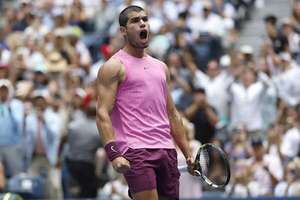 Alcaraz vuelve a semifinales en Nueva York tras despachar a Lehecka - Polideportivo - ABC Color