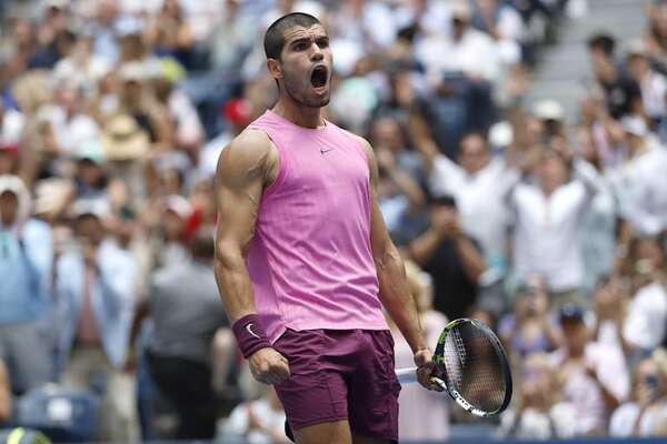 Alcaraz vuelve a semifinales en Nueva York tras despachar a Lehecka - Polideportivo - ABC Color
