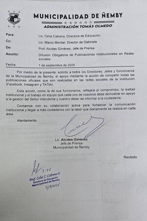 Ñemby: Pretenden vulnerar derechos laborales y de libertad de opinión » San Lorenzo PY