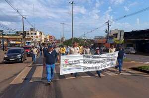 Video. Funcionarios de ANDE marcharon contra proyecto de ley - La Tribuna