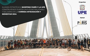 Maratón Shopping Paris-UPE: éxito rotundo desde el Puente de la Integración hasta el Campus de la UPE Franco - Info Alto Parana