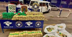 Diario HOY | Decomisan más de una tonelada de marihuana ‘made in Paraguay’ durante controles en Brasil