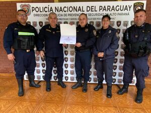 Reconocimiento a la Policía de Alto Paraná por destacada participación en la Expo Paraguay 2025 - Info Alto Parana