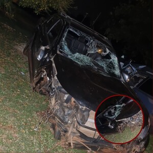 Accidente de tránsito deja un herido y cuantiosos daños materiales en Juan León Mallorquín - Info Alto Parana