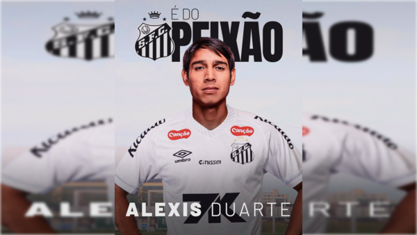 El Santos de Neymar da la bienvenida a Andrés "Pulpito" Duarte