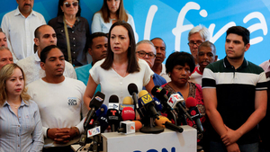 Corina Machado aseguró que «falta poco» para caída de Maduro