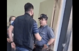Denuncian a prepotente que llegó a hospital de Presidente Franco y amenazó a guardia