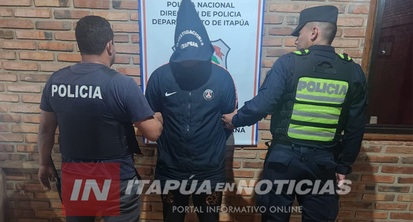DETIENEN A SUJETO CON ORDEN DE CAPTURA INTERNACIONAL EN SAN PEDRO DEL PNÁ.