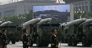 La Nación / China exhibe su poderío militar con un gran desfile en Pekín
