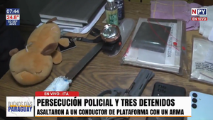 Tres delincuentes detenidos tras persecución por doble asalto